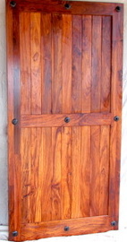 Solid Pivot Door & Matching Stable Door